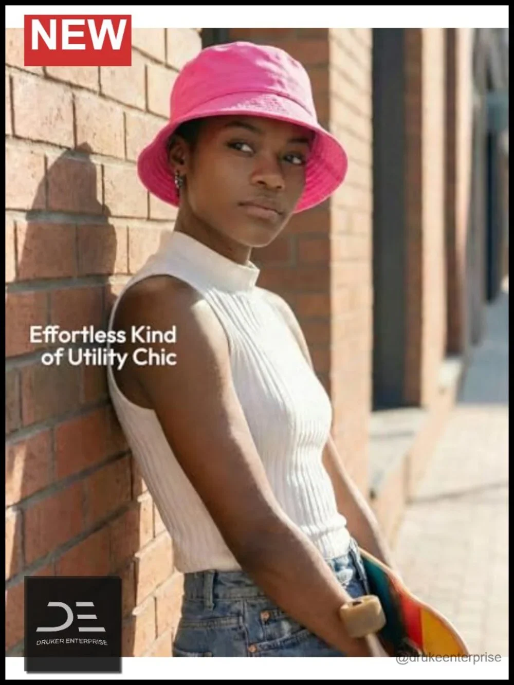 Unisex Cotton Bucket Sun Hat Packable Adjustable Drawstring